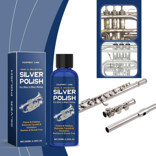 Antioxidant Silver Polish 100ml for Plated Silver