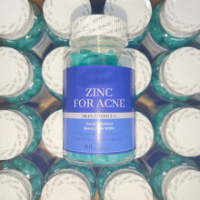 Zinc for Acne Mix Blueberryand Raspberry Flavored Gummies