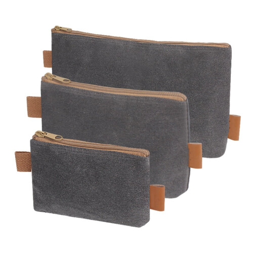 Ensemble de 3 sacs à outils en toile cirée