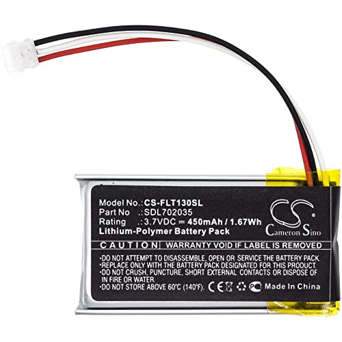 TECHTEK battery compatible with [Flir] One Pro replaces SDL702035 1
