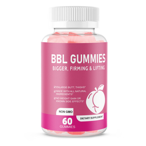Gummies Buttock Butt Enhancement Gummy BBL Wome