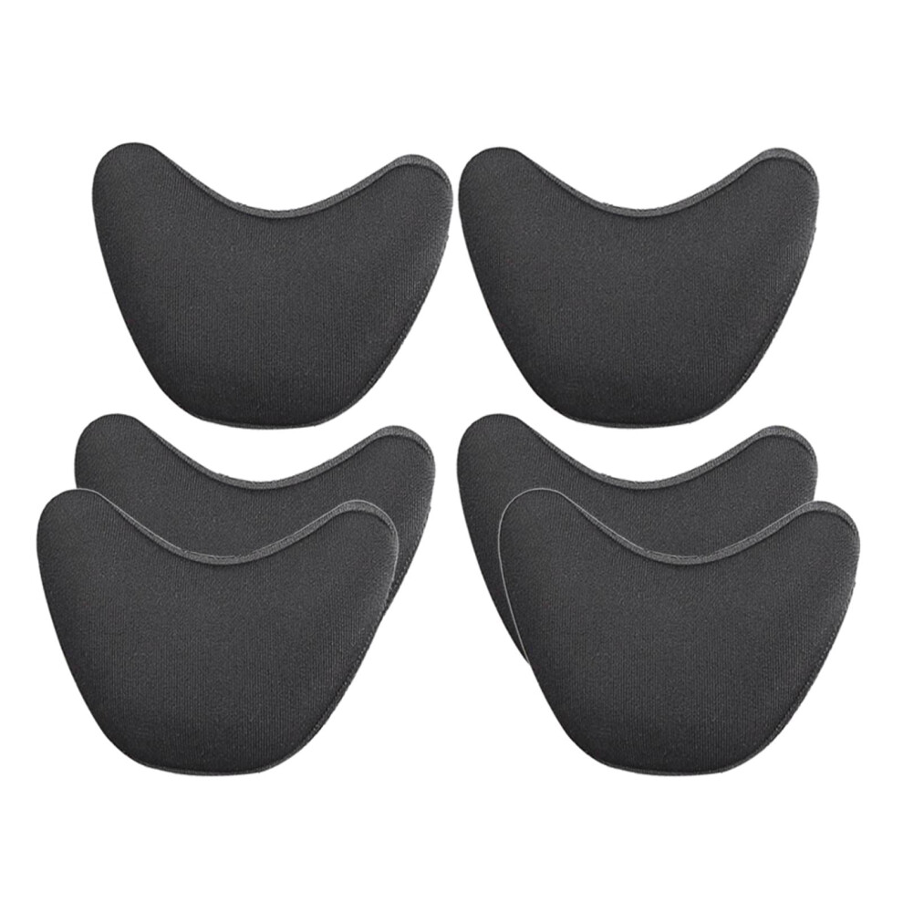 Shoe Filler Inserts Reusable Toe Plug 3 Pairs Black