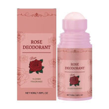 Deodorante roll-on alla rosa per il corpo, 50 ml
