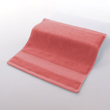 Fyrkantig bomullshandduk 33,3 x 33,3 cm röd (1-pack)