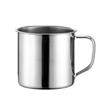 250 ml dubbelväggig campingmugg i rostfritt stål