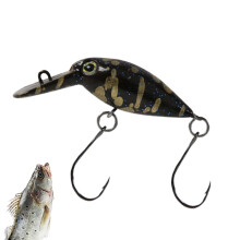 Meallán Crankbait Réalaíoch Minnow 3.3cm Snámhaite