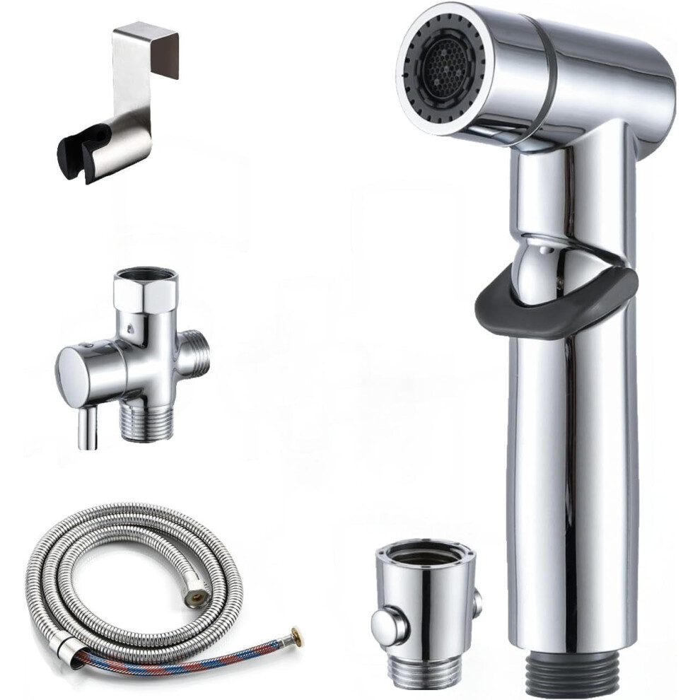 Handheld Bidet Sprayer Kit For Toilet Â Adjustable Jet, 9058772300225