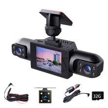4-kanals dashcam-system med 64 GB-kort