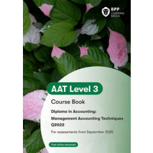 AAT Management Accounting Techniques by BPP Learning Media Paperback B