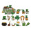 Assorted Paper Cupcake Toppers 32 pcs 1