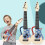 Ukulele infantil de 15 polegadas – 4 cordas, brinquedo musical para iniciantes 1