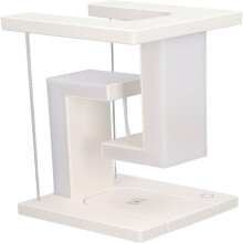 Lampe de chevet magnétique à lévitation, lampe sans fil avec base de chargement, 3 vitesses décoratives