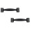 Antique Bow Door Pull Handle 5" Metal Barn Door Pulls 1