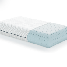 Gel traagschuim kussen, kingsize, medium pluche