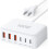 100W GaN6-portars USB-C- och USB-A-laddningshub 1