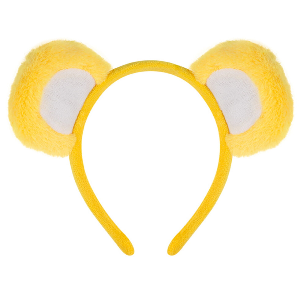 Unisex Bear Ear Plush Headband Â Soft Cartoon Hair Accessory