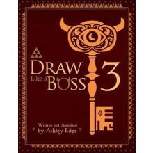 Draw Like a Boss 3 by Ashley Edge Hardcover Book