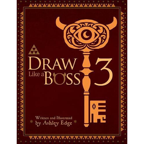 Draw Like a Boss 3 by Ashley Edge Hardcover Book