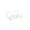 Handtaschenhalter zur Wandmontage White 1
