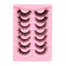 Natürliche künstliche Wimpern 7-Paar   LZM-HZ