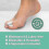 8pcs Toe Separator for Overlapping Toes, Bunions, Big Toe Alignment, Braces And Spacers 4
