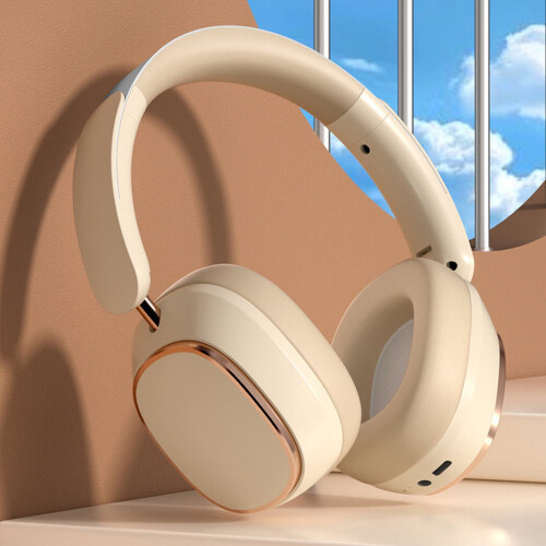 Draadloze Bluetooth 5.4 over-ear hoofdtelefoon 60 uur
