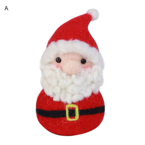 Santa Claus needle felting craft kit wool felt 1