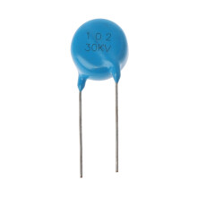 Capacitor cerâmico de 30kV 1000pF 102 Disco de alta tensão