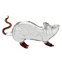 Carafe à whisky en verre en forme de souris 1000 ml