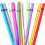 Wiederverwendbare Regenbogen-Trinkhalme, 26,7 cm, 10er-Set 1