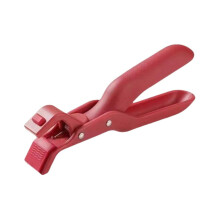 Pince porte-bol anti-brûlure – Silicone et nylon, 19 cm