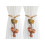 Attaches de rideaux, boucles, corde décorative, 2 pièces 1