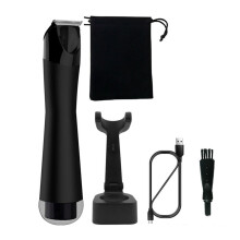 Men's Waterproof Wet/Dry Intimate Body Trimmer with
