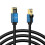 CAT8 Ethernet-kabel 2000 MHz 10 Gbps Skjermet RJ45 1
