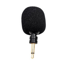 3,5 mm condensatormicrofoon met metalen behuizing, 48 mm
