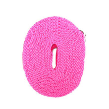 Varal de nylon resistente ao vento, rosa, 3 metros (10 pés)