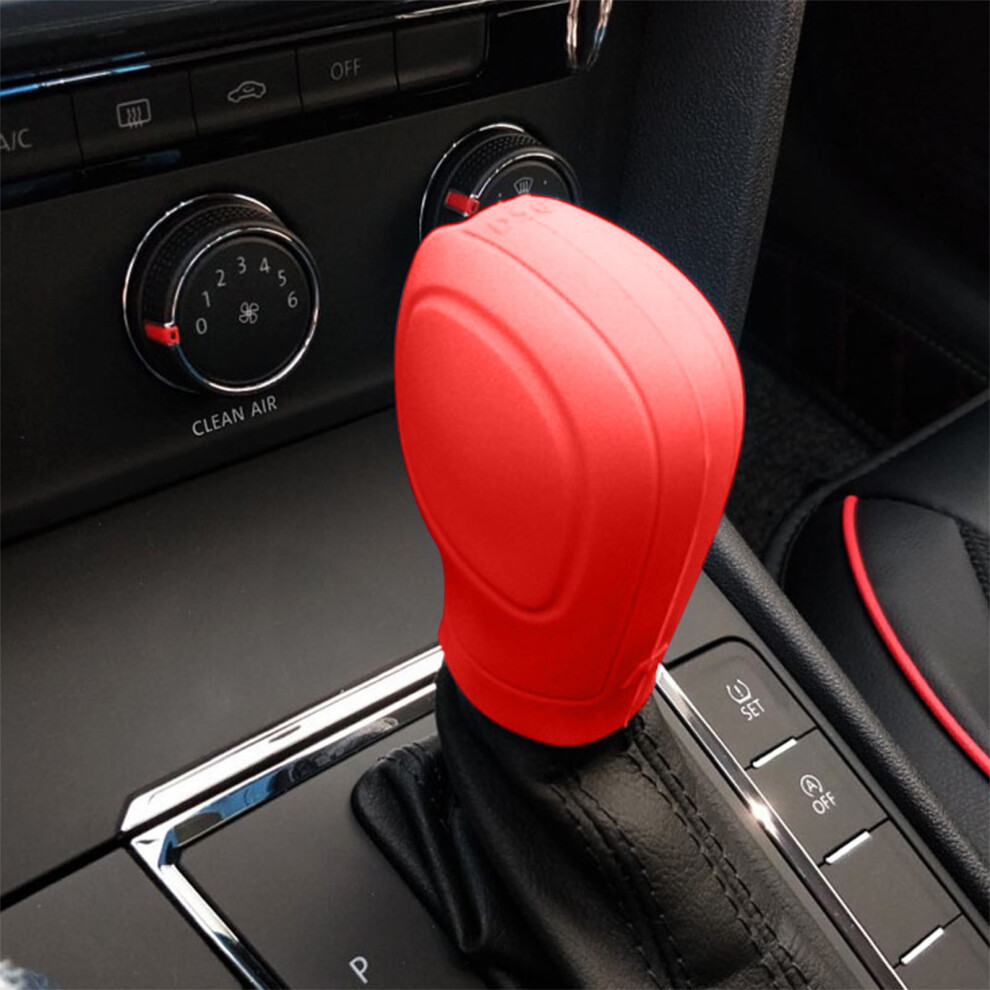 Universal Car Gear Shifter Knob Cover Â Soft Breathable 9058772236395