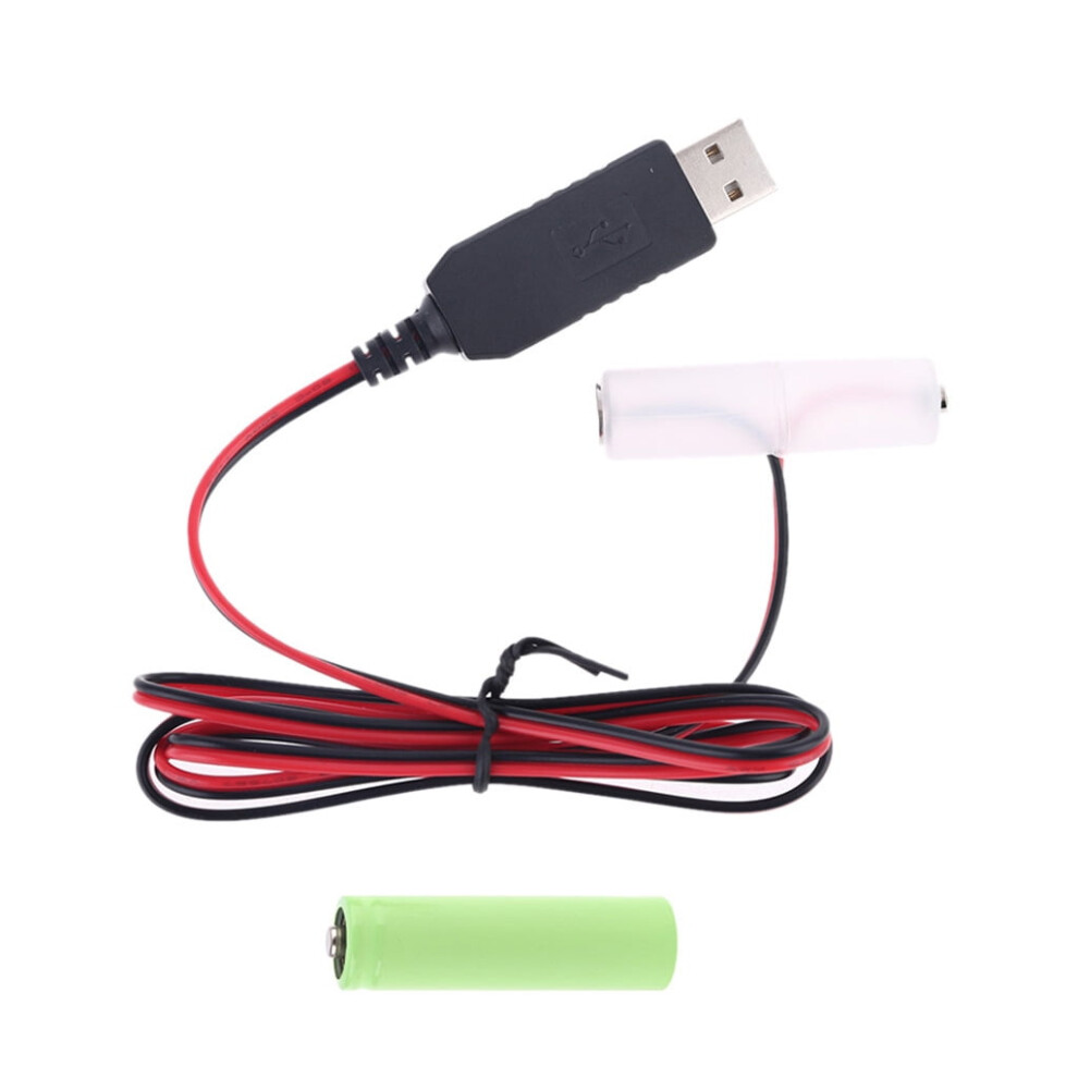 Usb Battery Eliminator Cable For Aa Devices 1.5Vâ6V 9058772239136