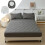 Protège-matelas imperméable à poches profondes pour lit simple 1