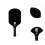 Carbon Fiber Pickleball Paddle 16mm Thick Core for Elastic Balance Precision 3