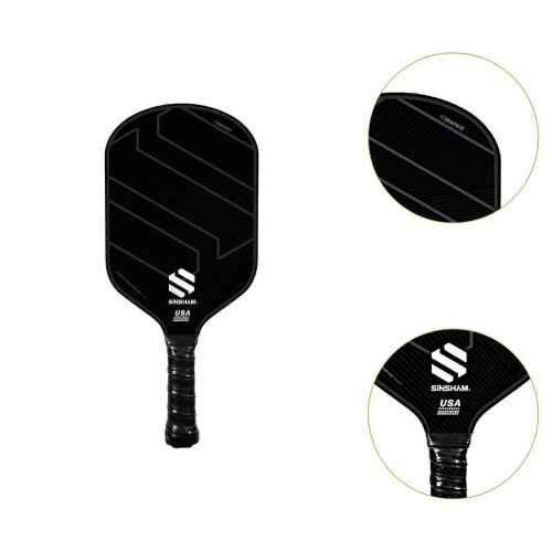 Carbon Fiber Pickleball Paddle 16mm Thick Core for Elastic Balance Precision 2
