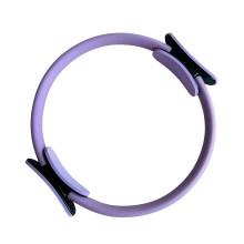 14" flexible Yogaringe mit gepolsterten Griffen