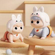 Reborn Baby Dock med mjuk kropp – 12 cm krypande
