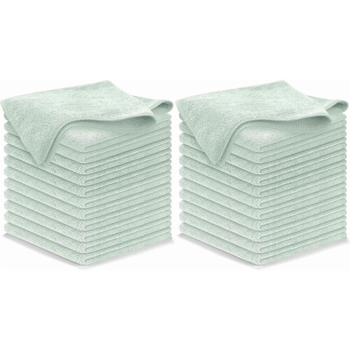 Lavete de curățat din microfibră 31,5 cm x 31,5 cm, pachet de 50