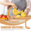 Support en bambou pour bananes et raisins 2
