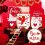 Ensemble de 12 plateaux décoratifs à étages pour la Saint-Valentin 4