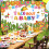 Fiesta Baby Shower Backdrop Taco Theme Cactus Design 70.8 x 3