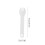 Assiette shaker avec couvercle et fourchette (1 pièce) 5