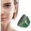 Foundation Makeup Brush, Iron Handle Face Brush for Blush, Liquid and Powder, with Protective Case, Green Handle 3