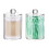 Pot distributeur transparent pour boules de coton et cotons-tiges 5